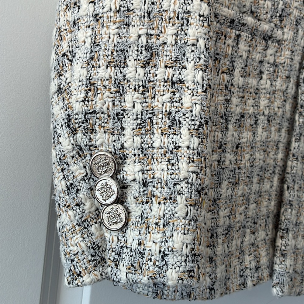 NWOT Ever New Size 10 Marla Boucle Tweed Blazer - Picture 4 of 9